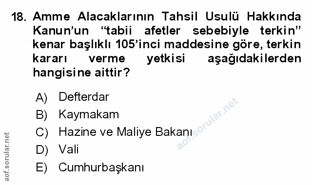 Soru 18