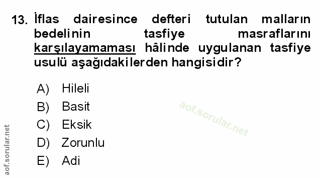 Soru 13