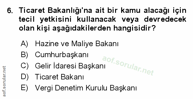 Soru 6
