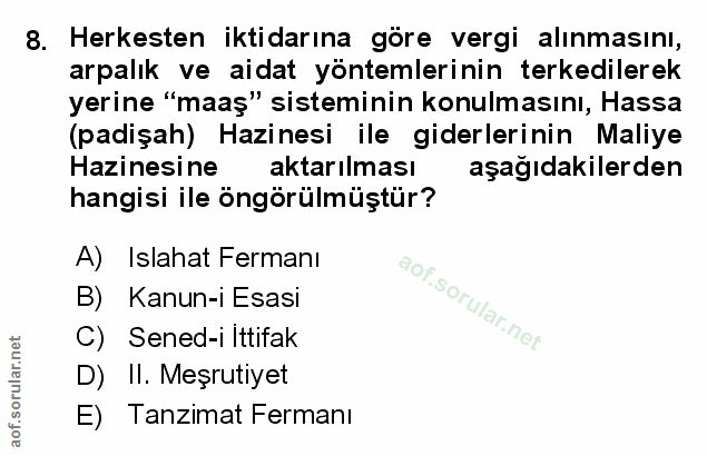 Soru 8