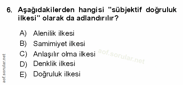 Soru 6