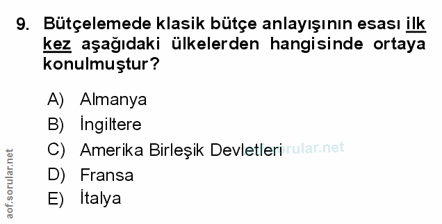 Soru 9