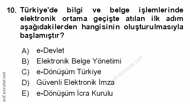 Soru 10