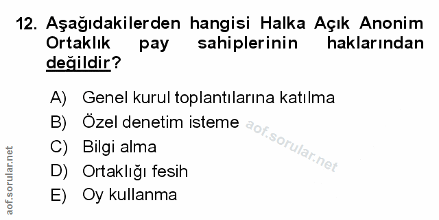 Soru 12