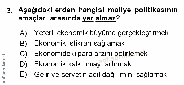 Soru 3