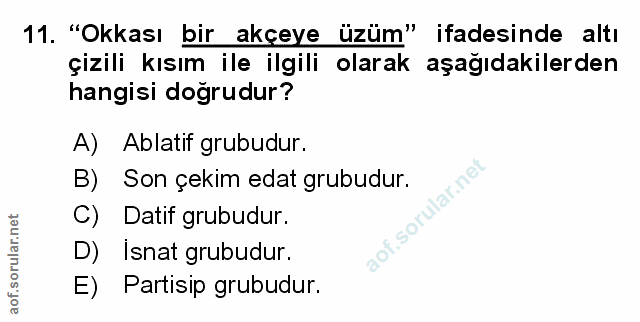 Soru 11