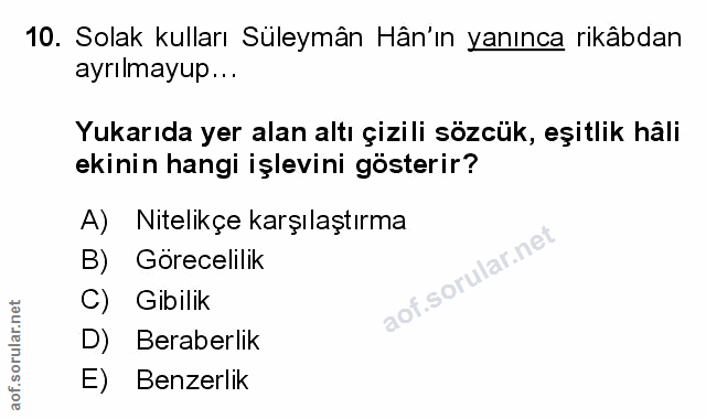 Soru 10
