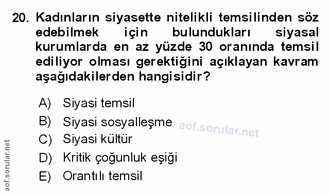 Soru 20
