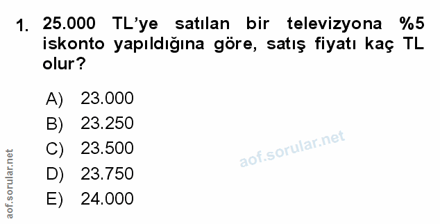 Soru 1