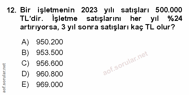Soru 12