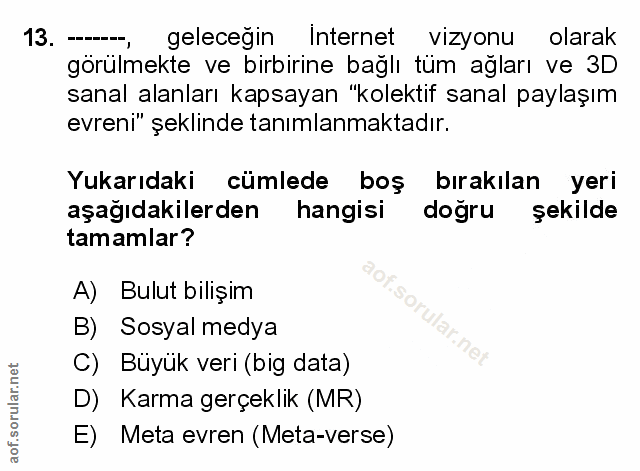 Soru 13
