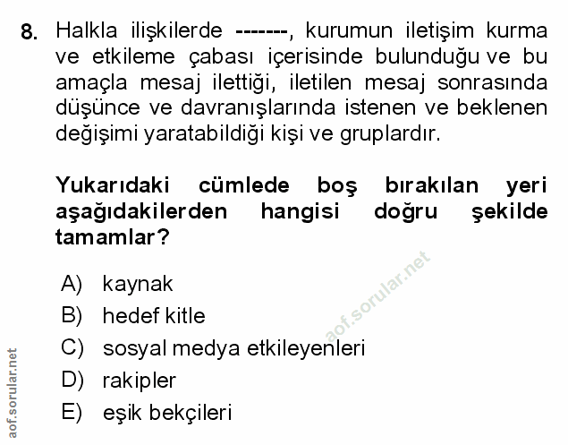Soru 8