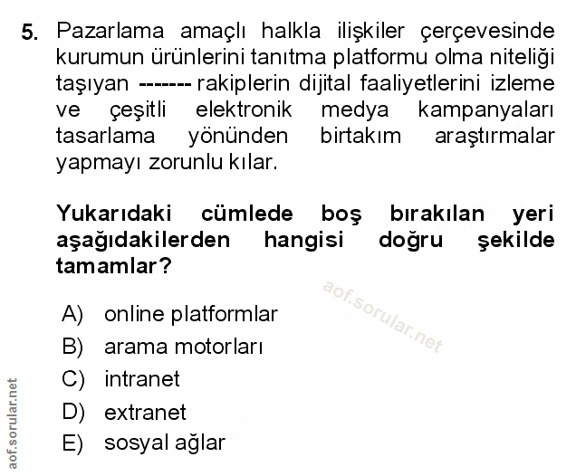 Soru 5
