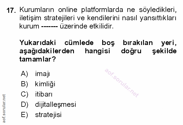 Soru 17