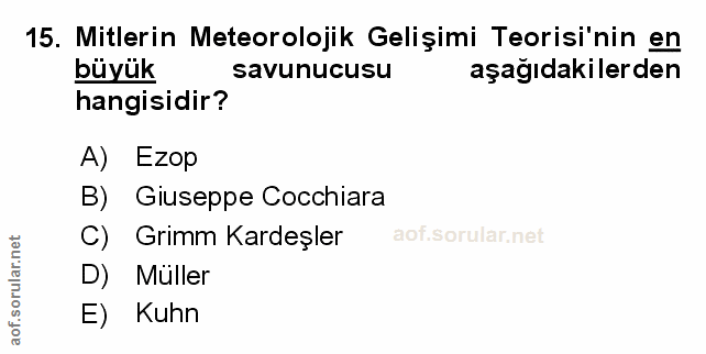 Soru 15