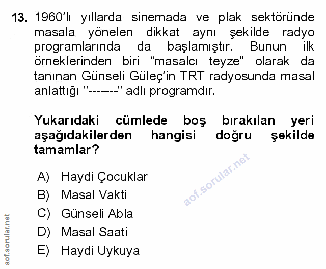 Soru 13