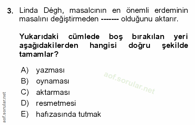 Soru 3