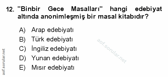Soru 12