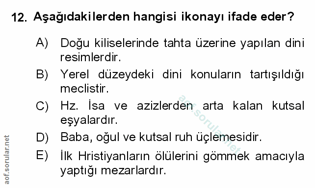 Soru 12