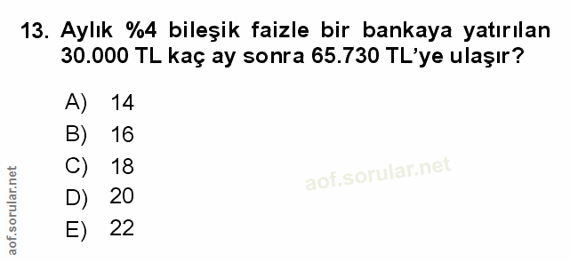 Soru 13