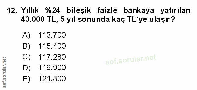 Soru 12