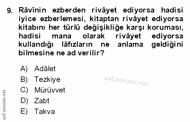 Soru 9