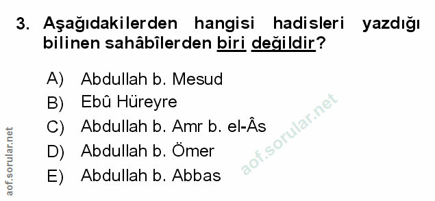 Soru 3