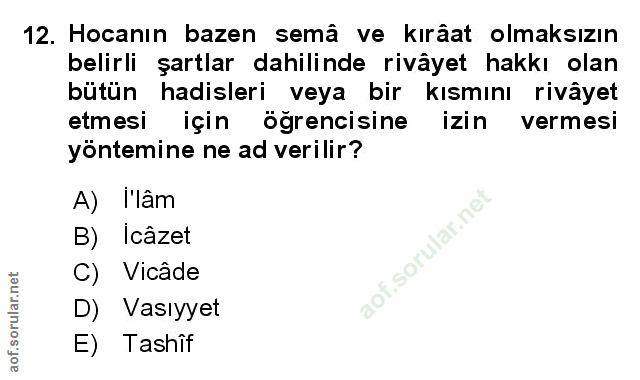 Soru 12