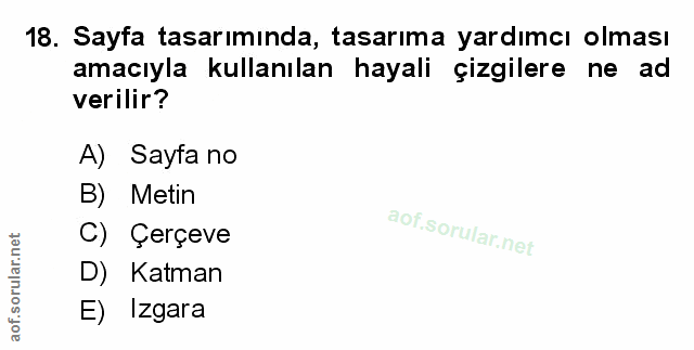 Soru 18
