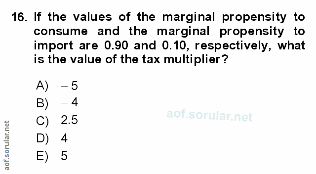 Soru 16
