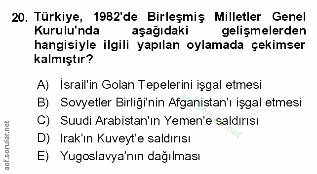 Soru 20