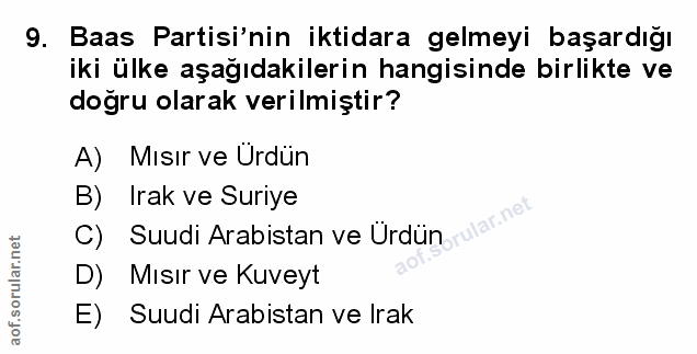 Soru 9