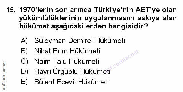 Soru 15