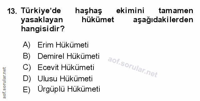 Soru 13