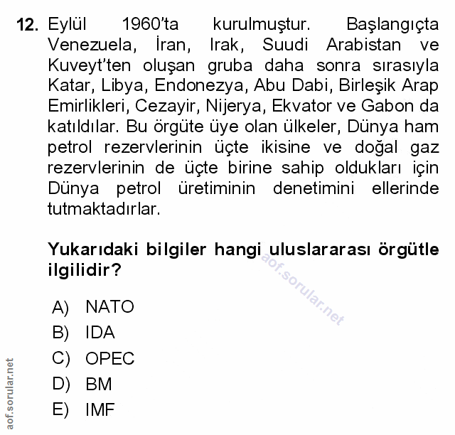 Soru 12