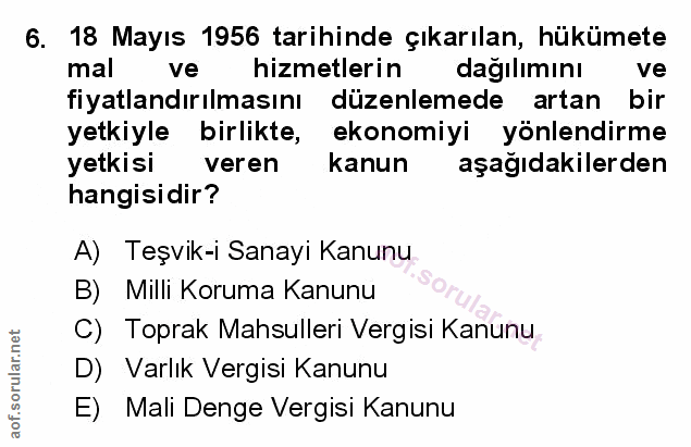 Soru 6