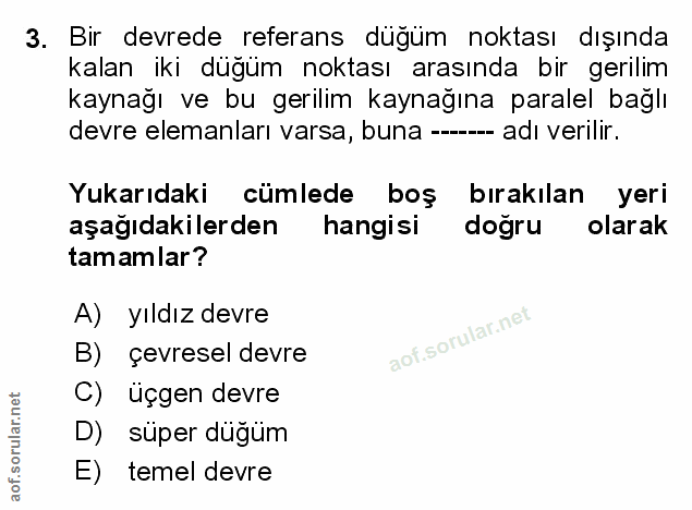 Soru 3