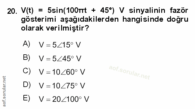 Soru 20