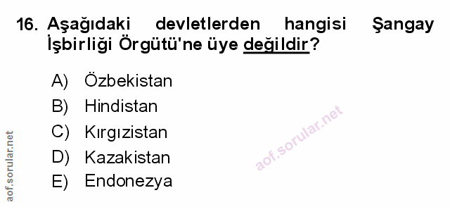 Soru 16