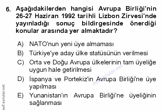 Soru 6