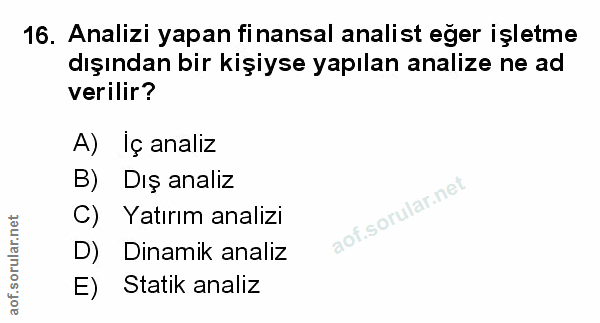 Soru 16