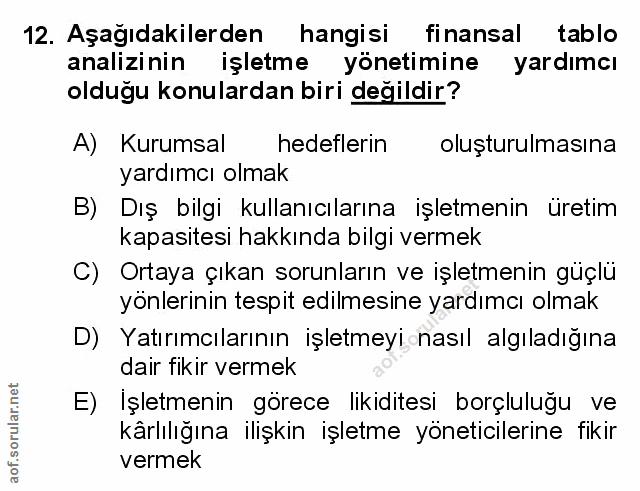 Soru 12