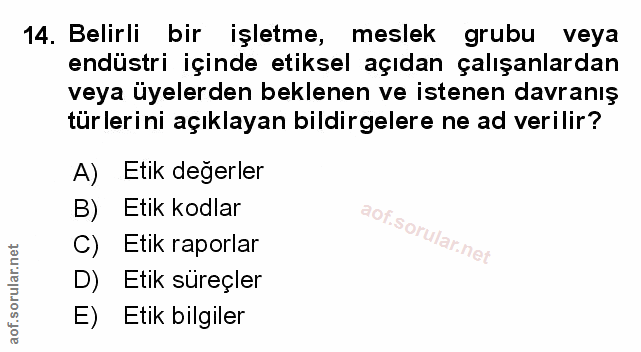 Soru 14