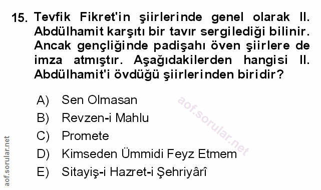 Soru 15