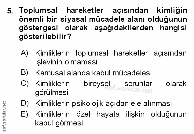 Soru 5
