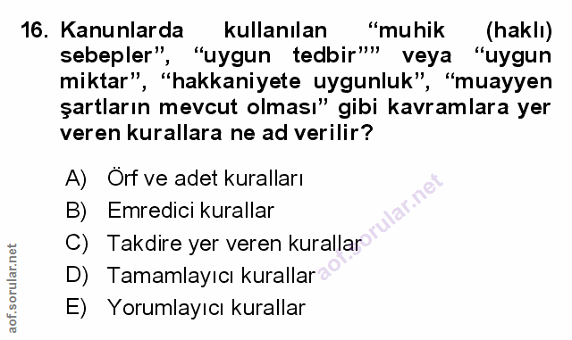 Soru 16