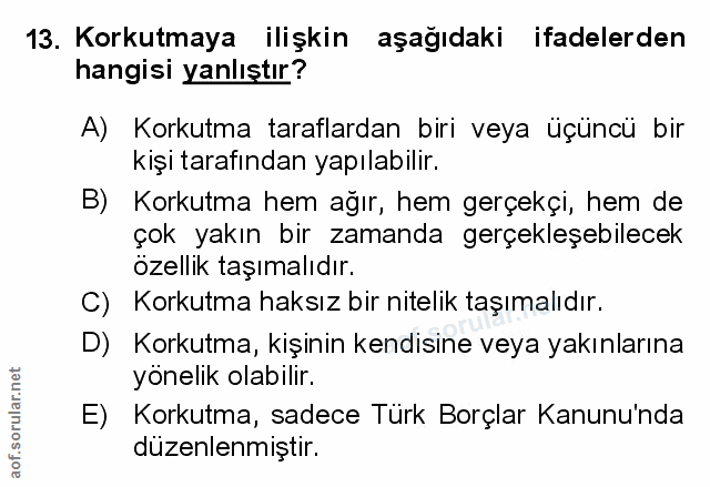 Soru 13