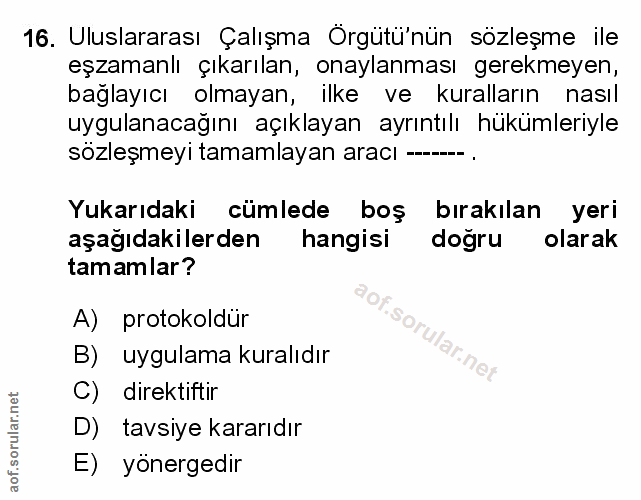 Soru 16