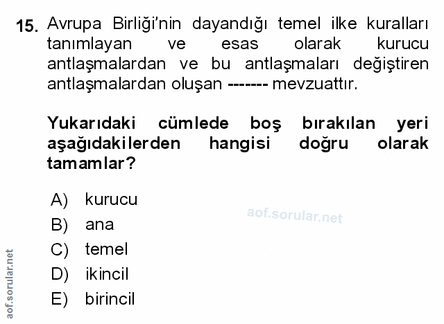 Soru 15