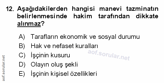 Soru 12